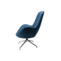 Armchair Dalton, blue, 104x74x86cm, seat h 45cm