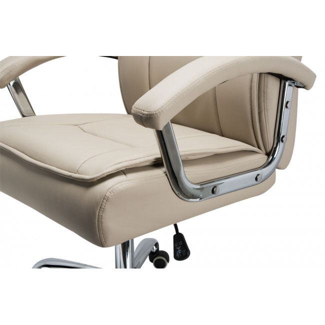 Office chair Dagsberg taupe,H117-127cm x 50cm x 50.5cm