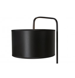 Floor lamp Trapo, black/gold, 50x35x1.65cm, E27, 60Wx1
