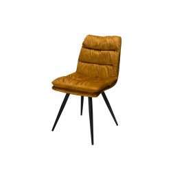 Dining chair Arina, golden, 45x84x47cm, seat 40cm