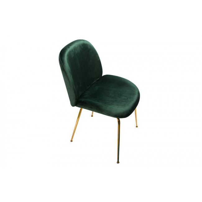 Dining chair Troja, dark green, 58x46x88cm