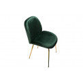 Dining chair Troja, dark green, 58x46x88cm