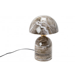 Table lamp Leilro, gold PC printing clear enamel,20x20x32cm