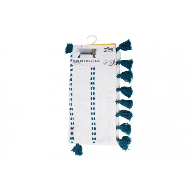 Bath mat Solar, grey/green, 75x50x2cm