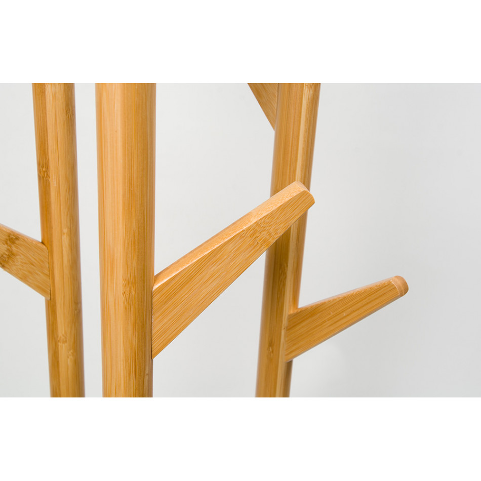 Coat rack Umbrel bambou/metal, D30xH174cm