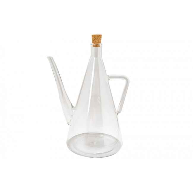 Jar for oil/vinegar, glass, H20cm/ 0.51 L