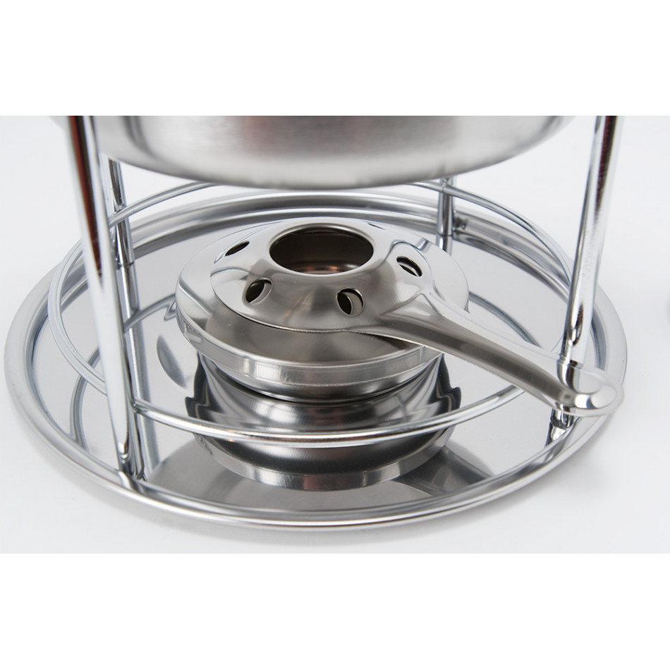 Fondue set for 6 persons Inox, 19 x 17cm