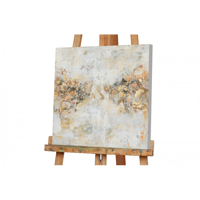 Picture Gold dust terracotta, 60x60cm 
