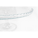 Tray with lid Lara, glass, D32 x H26cm