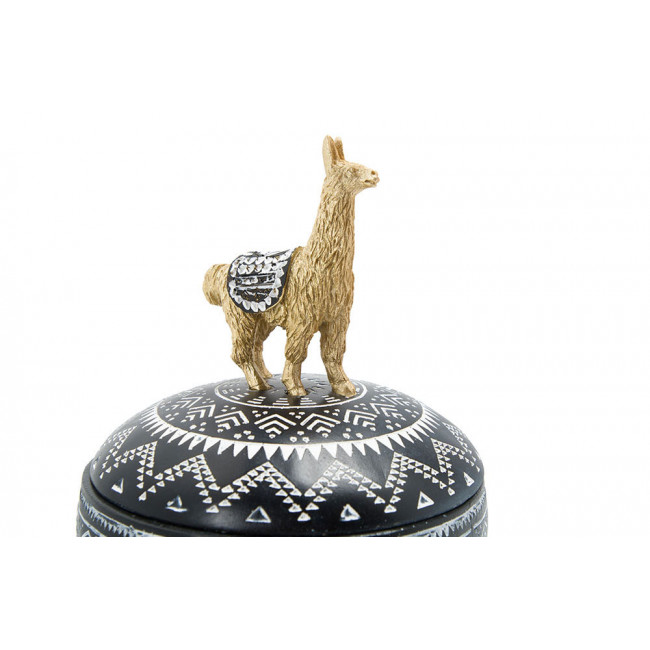 Decorative box Lama, 13x13x17cm