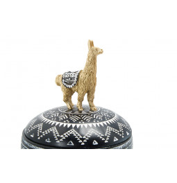 Decorative box Lama, 13x13x17cm