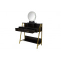 Dressing table with mirror Franca, LED, 90x40x135cm