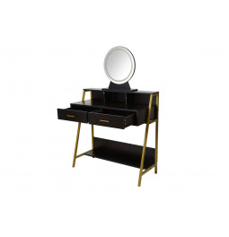 Dresser with mirror Franca, LED, 90x40x135cm