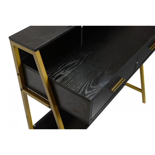 Dressing table with mirror Franca, LED, 90x40x135cm