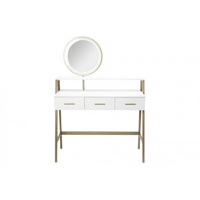 Dresser with mirror Fuente, LED, 100x40x137cm