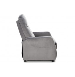 Arm chair Helipe, grey, H103x135x76,sest surf.H48cm