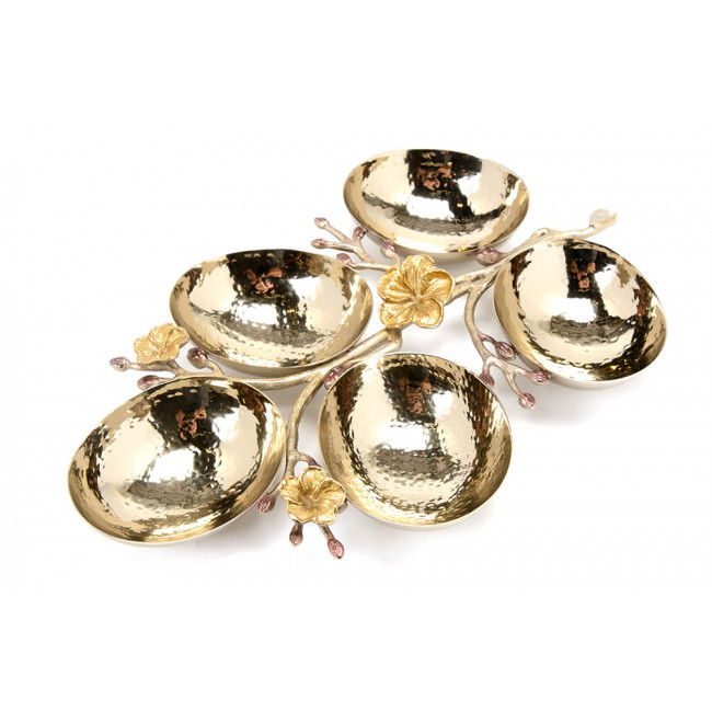 Decorative dish Branch leafs, 32x20cm