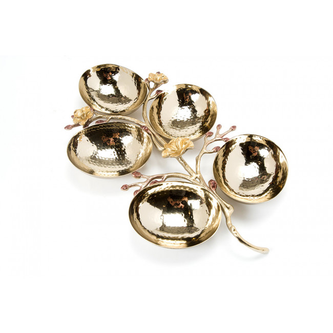 Decorative dish Branch leafs, 32x20cm