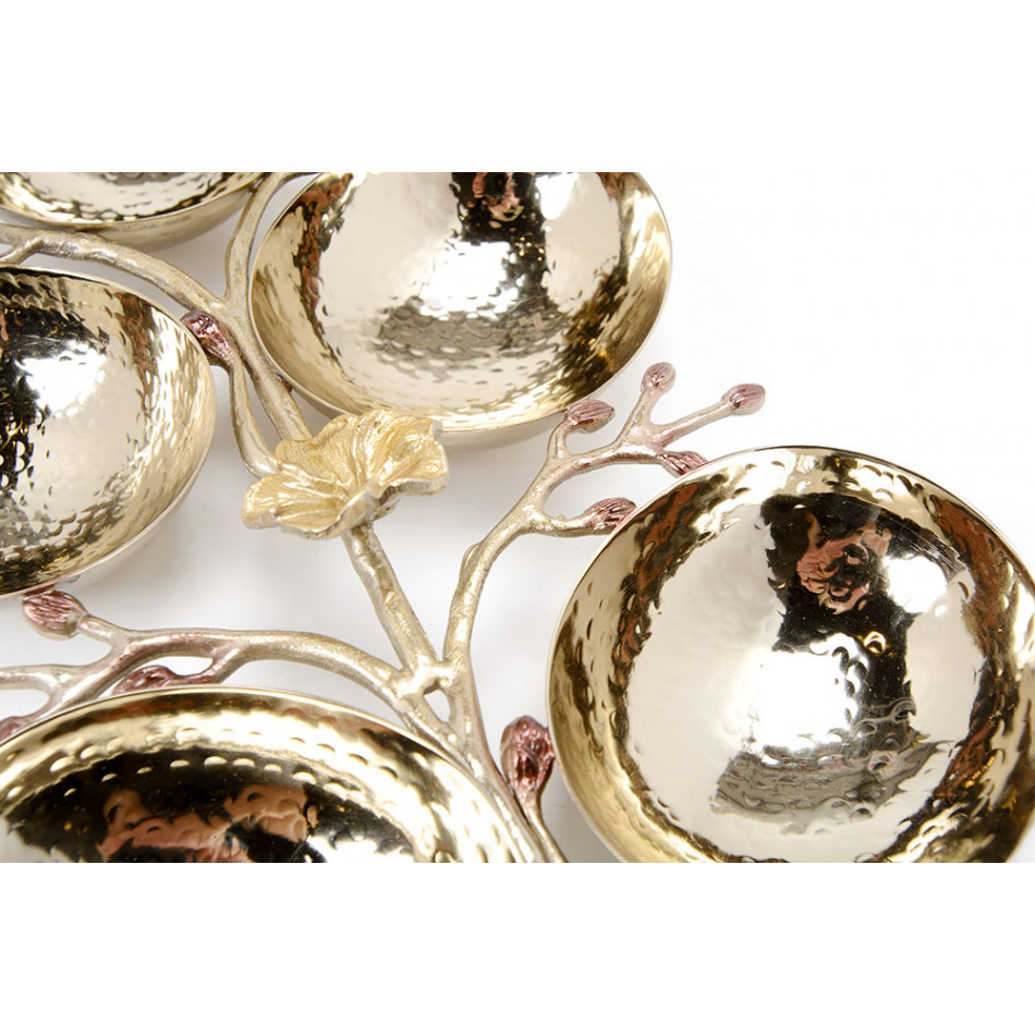 Decorative dish Branch leafs, 32x20cm