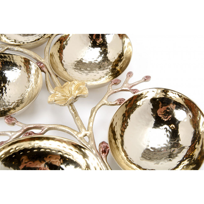 Decorative dish Branch leafs, 32x20cm