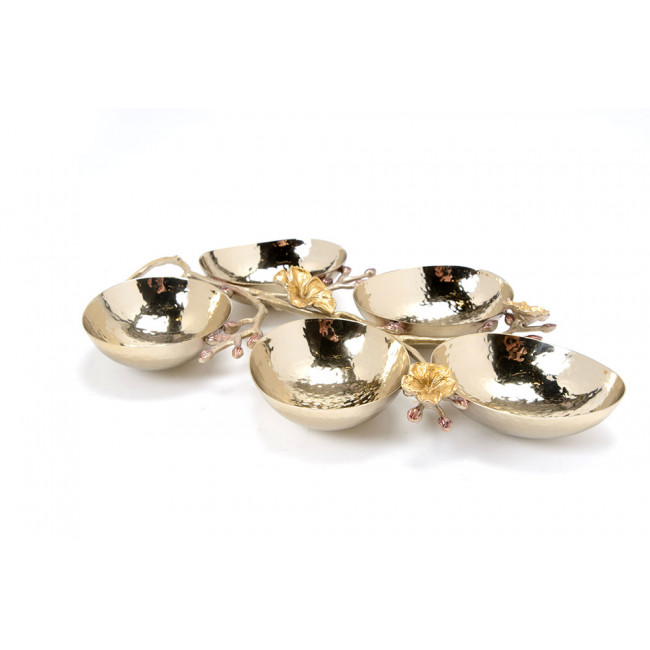 Decorative dish Branch leafs, 32x20cm