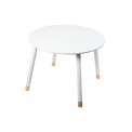 Table Sweet, white, D60cm