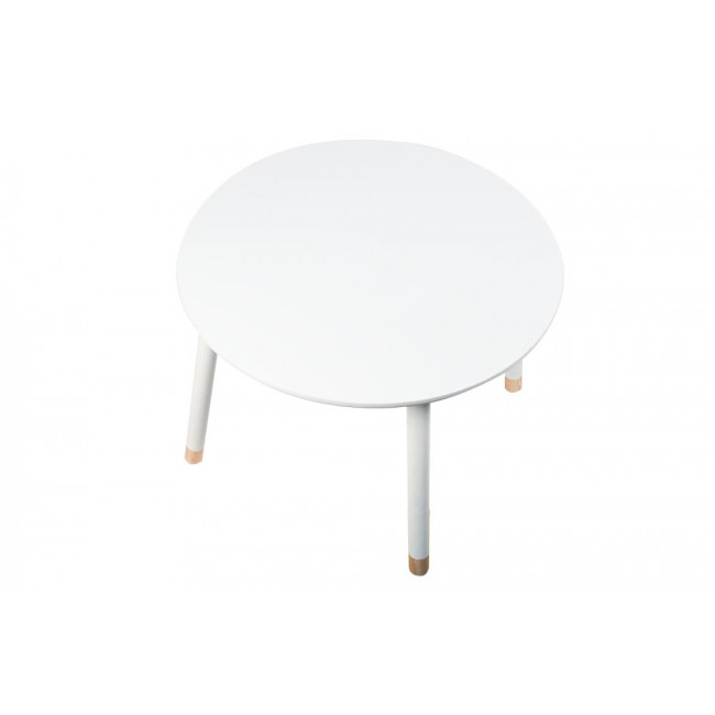 Table Sweet, white, D60cm