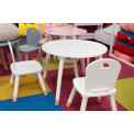 Table Sweet, white, D60cm