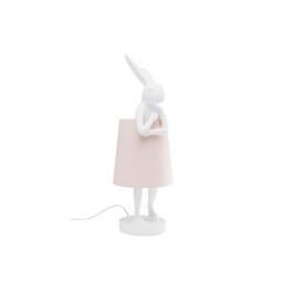 Table lamp Animal Rabbit, white, E14 5W (max), 68x23x23cm