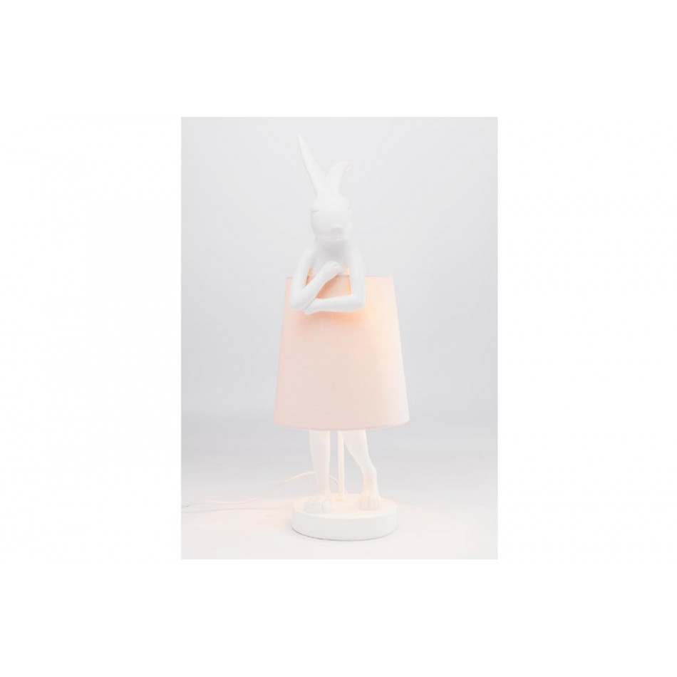 Table lamp Animal Rabbit, white, E14 5W (max), 68x23x23cm