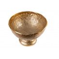 Decorative bowl Vonda, gold, H-24cm, D-37cm
