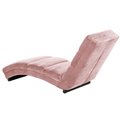 Chaise longue Slinky, dusty rose, 60x170x82cmx78cm