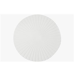 Placemat Realdo, white, D38cm