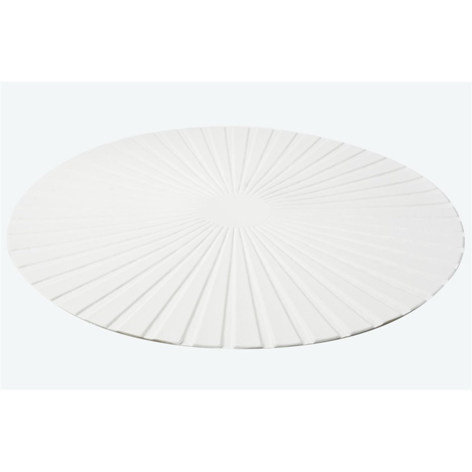 Placemat Realdo, white, D38cm