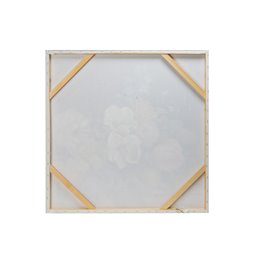 Picture Flowers, pink/blue, 80x3x80cm