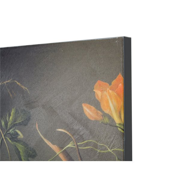 Picture Flowers, pink/blue, 80x3x80cm