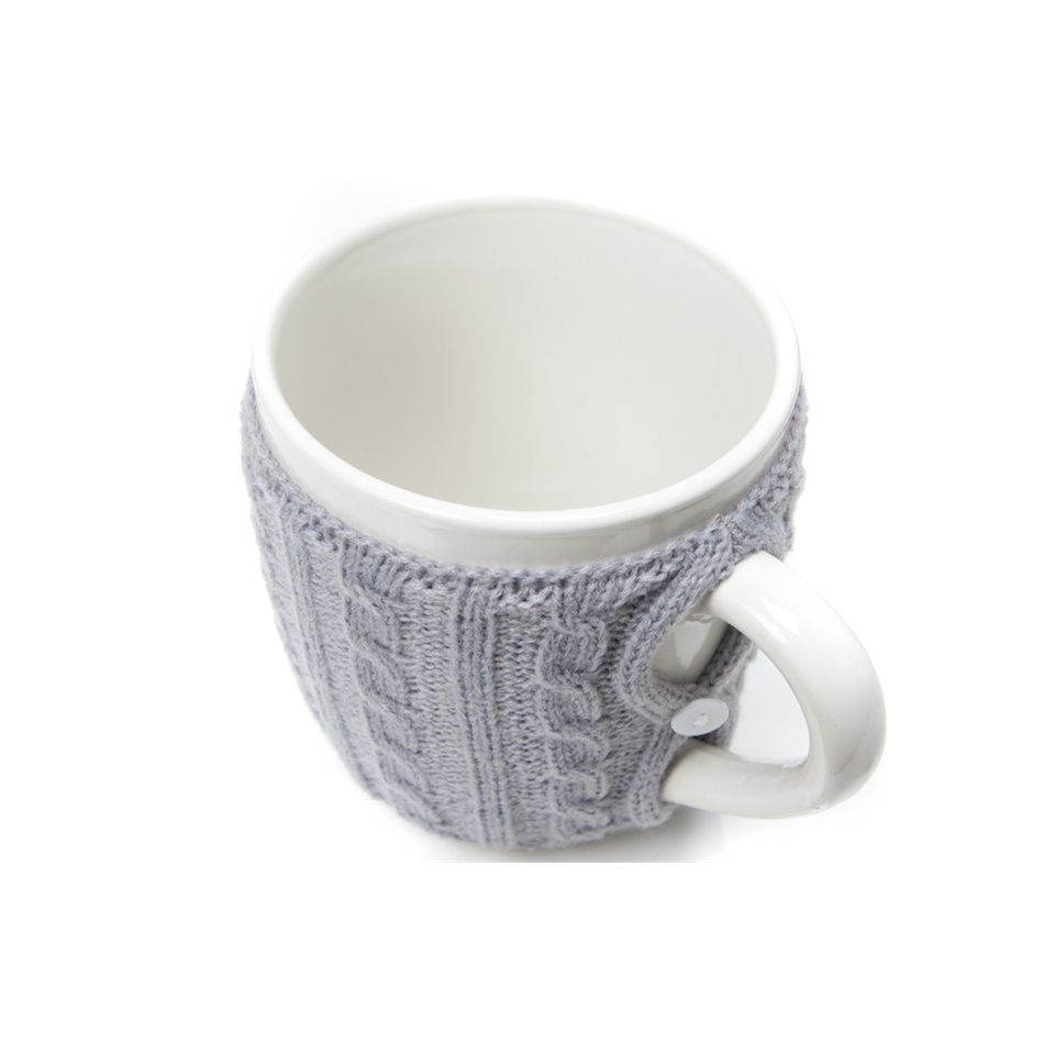 Mug Sweater, ceramic, 14x12cm