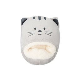 Foot warmer Kitty, gray, 34x26cm