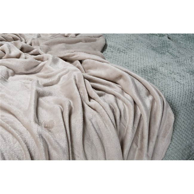Blanket flanel Atmosphera, linen, 180x230cm