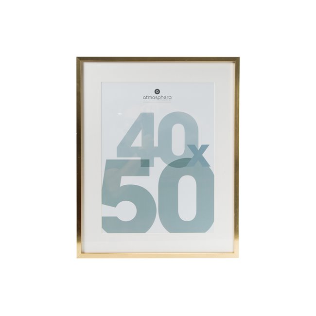 Photo frame Manu, golden, 40x50cm
