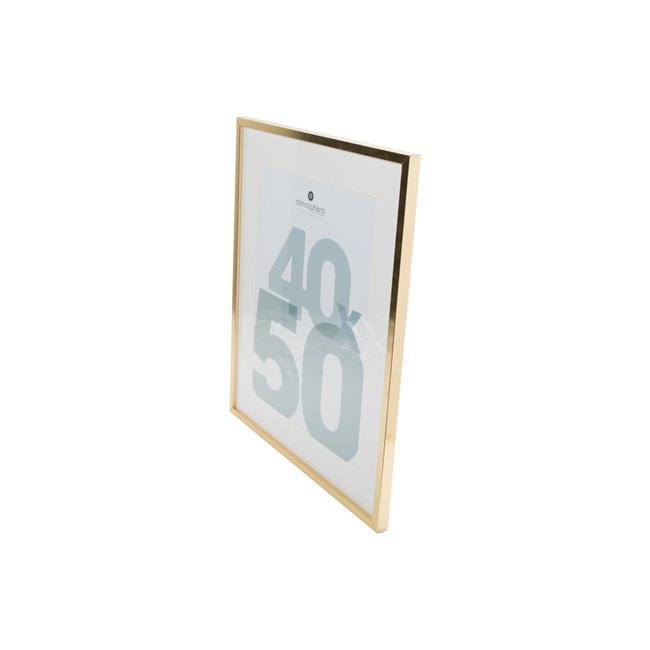 Photo frame Manu, golden, 40x50cm
