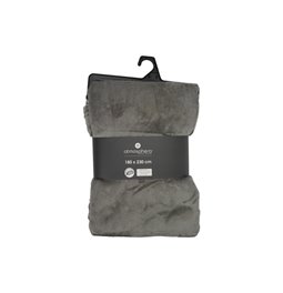 Throw Uni, dark grey, 180x230cm