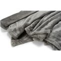 Throw Uni, dark grey, 180x230cm