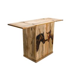 Bar Adwolf, mango wood, 80x57x106cm