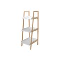 Rack Natureo 3 tier, white, 41x37x88.5, 30x88.5cm