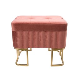 Bench Faro S, mauve, 48x35x41cm