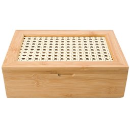 Bamboo tea box, 24x16.5x7.5cm