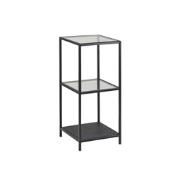 Bookcase Seaford, black, 35x37x82.5cm