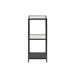 Bookcase Seaford, black, 35x37x82.5cm