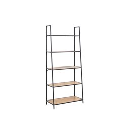 Bookcase Seaford III, black, 77x36x174.5cm